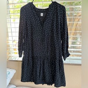 gap women’s polka dot mini dress!